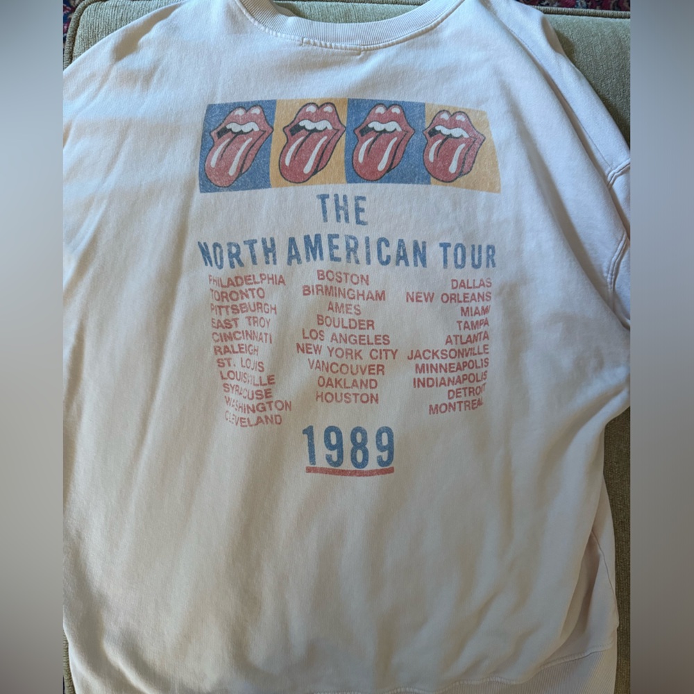 Rolling Stones Crew Neck Sweatshirt